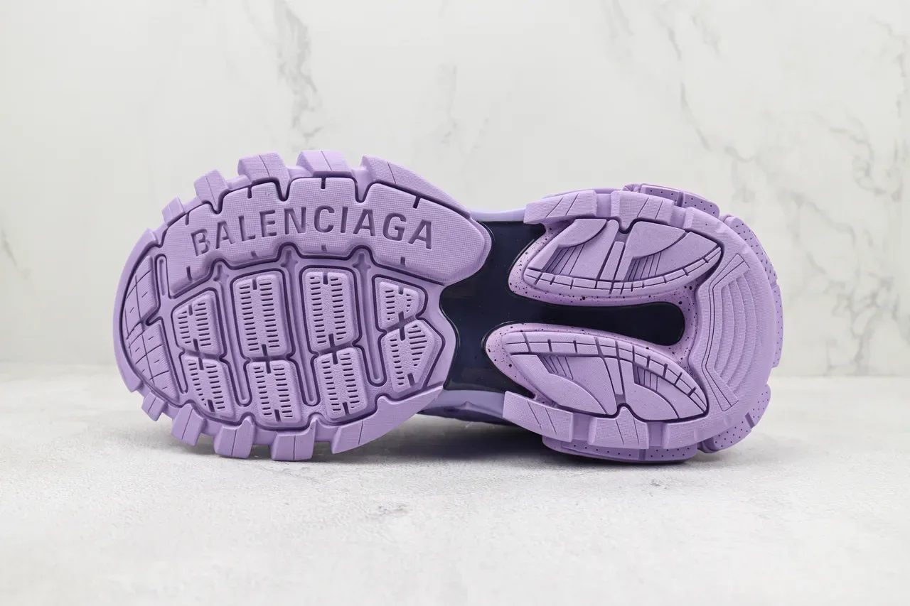 Balenciaga Track Trainer Purple Chunky Sneakers 8