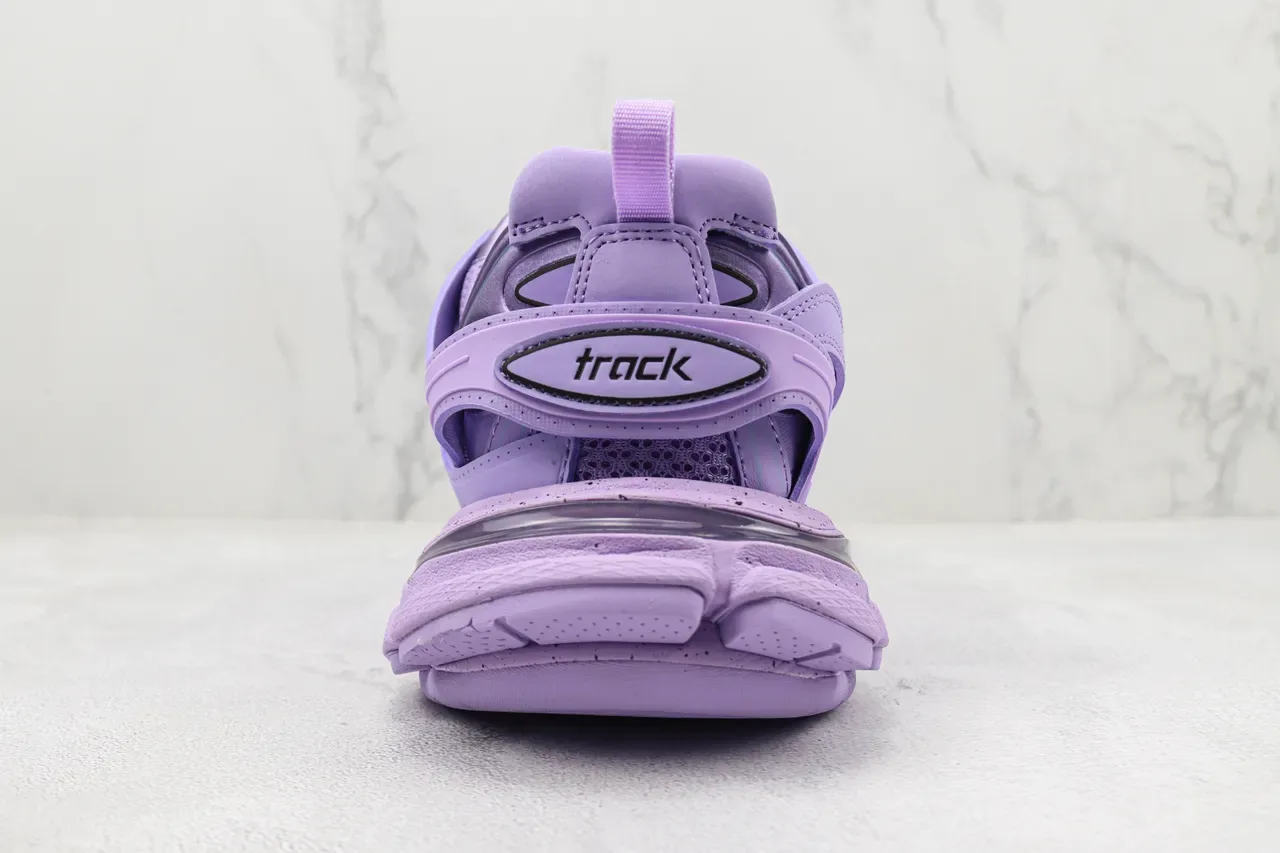 Balenciaga Track Trainer Purple Chunky Sneakers 9