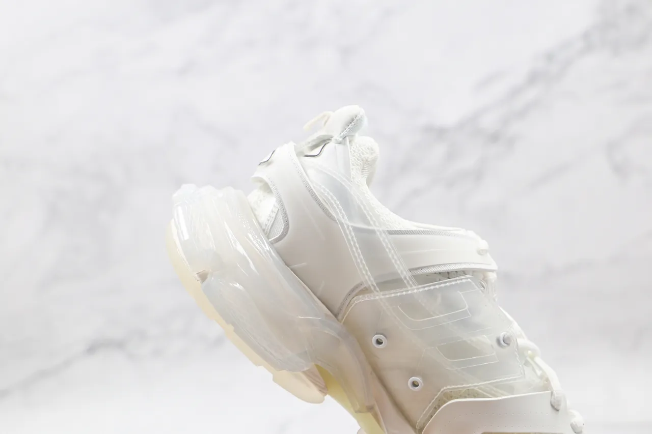 Balenciaga Track Trainer White Chunky Sneakers 6