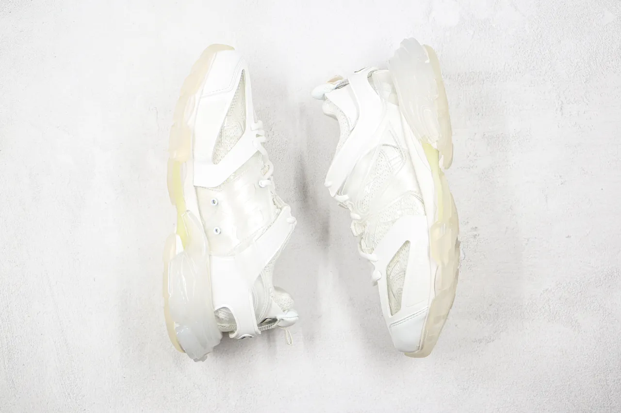 Balenciaga Track Trainer White Chunky Sneakers 9