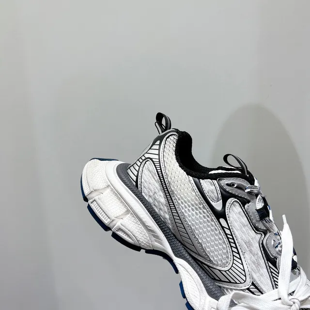 Balenciaga Track Trainer tênis chunky branco cinza preto azul 3