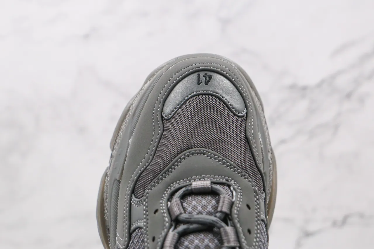 Balenciaga Triple S Gray Chunky Sneakers 5