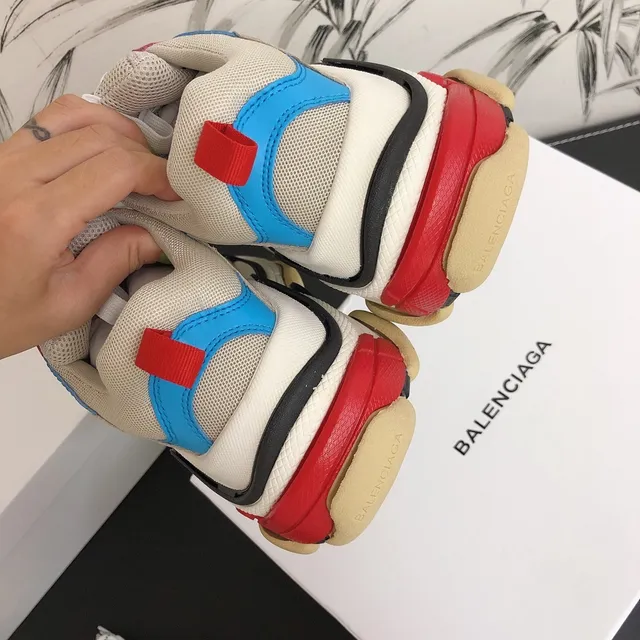 Balenciaga Triple S Multicolor Chunky Sneakers 3