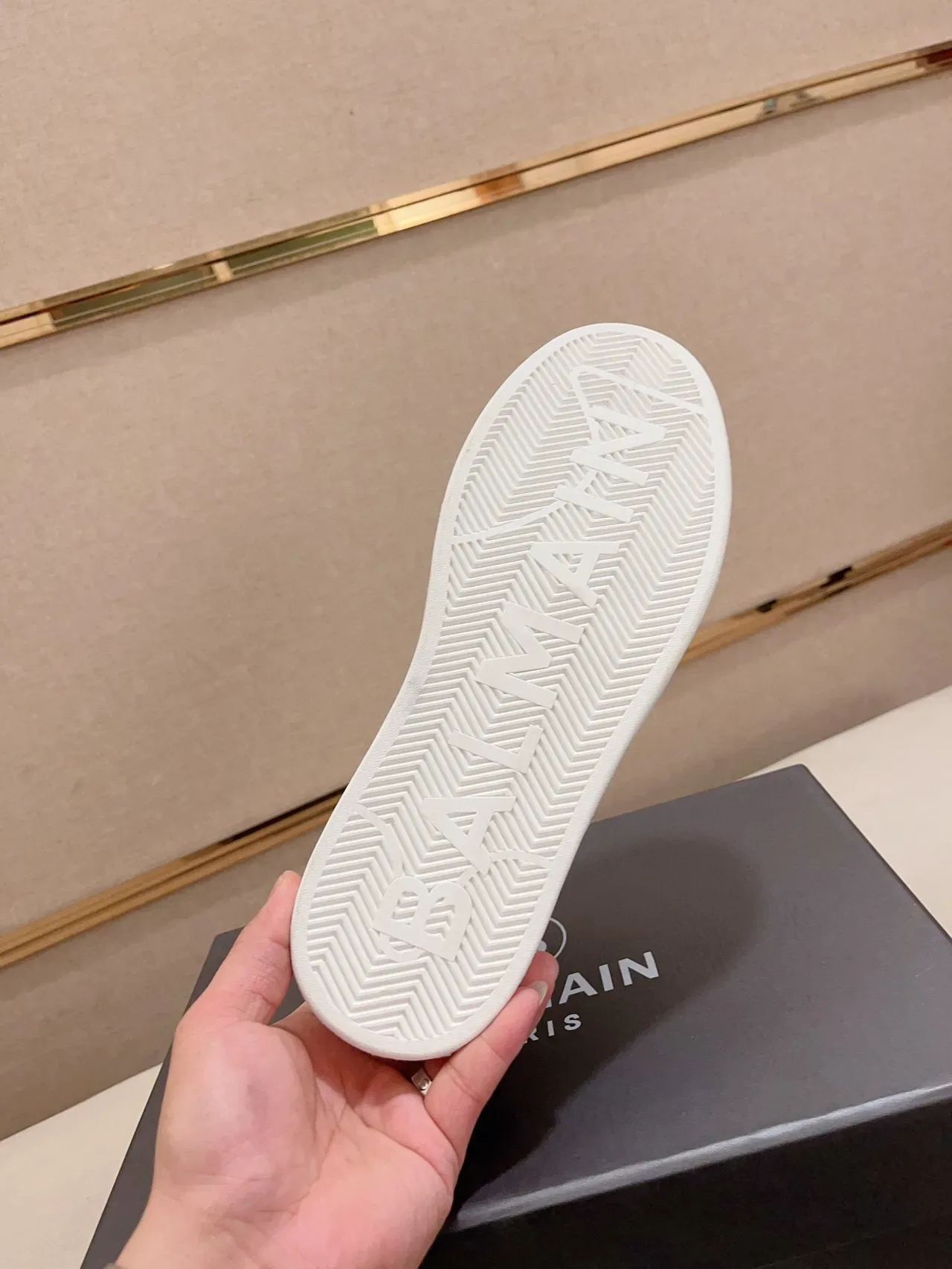 Balmain B-Court Black and Blue Platform Lifestyle Sneakers 9