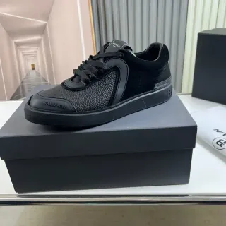 Balmain B-Court Monochrome Black Lifestyle Sneakers