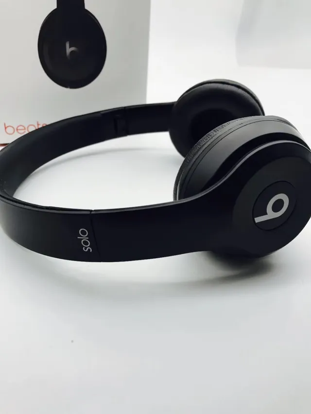 Beats Wireless Black Matte Finish Adjustable Headband Over-ear Headphones 3