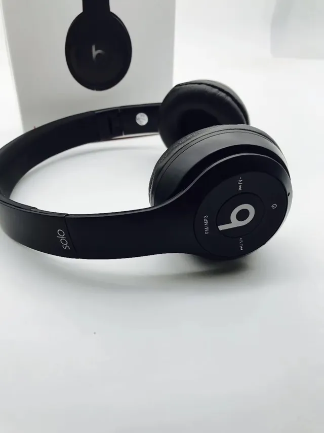 Beats Wireless Black Matte Finish Adjustable Headband Over-ear Headphones 6
