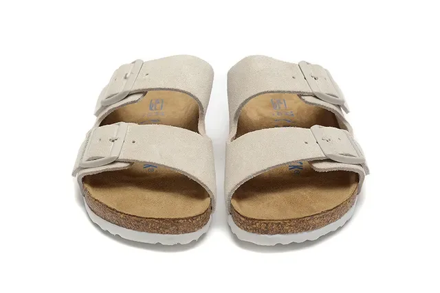 Birkenstock Arizona Beige Suede Casual Sandals 3