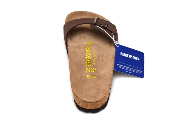 Birkenstock Arizona Marron Daim Casual Sandale 5