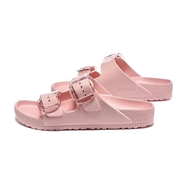 Birkenstock Arizona Sandales Casual à Double Sangle Rose 5
