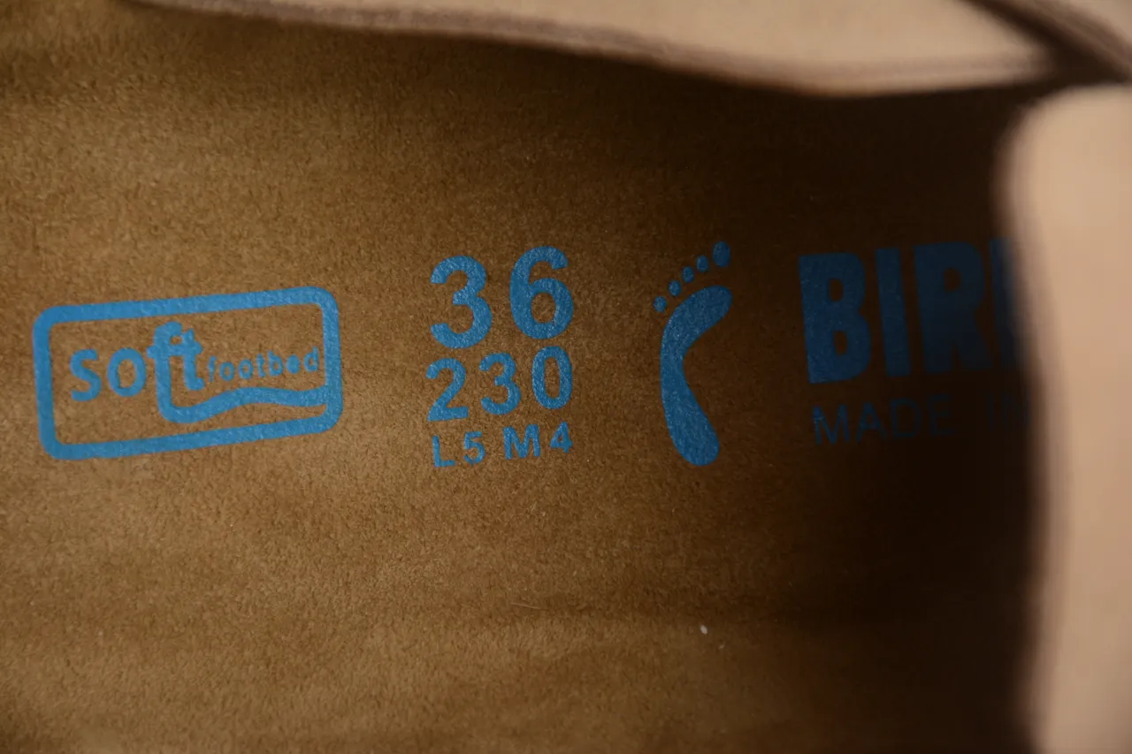 Birkenstock Arizona नعाल بني فاتح من البيدي بإبزة واحدة 4