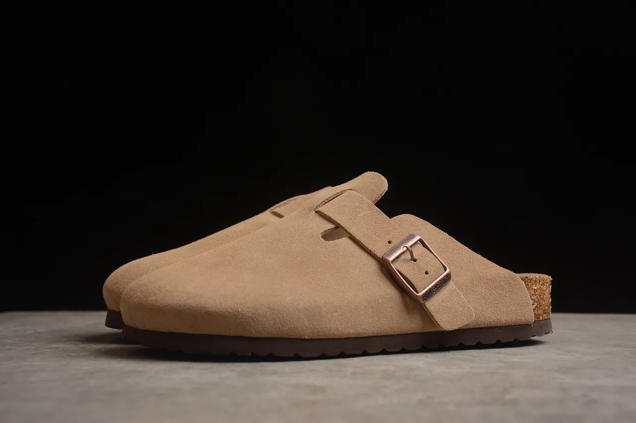Birkenstock Arizona नعाल بني فاتح من البيدي بإبزة واحدة 13
