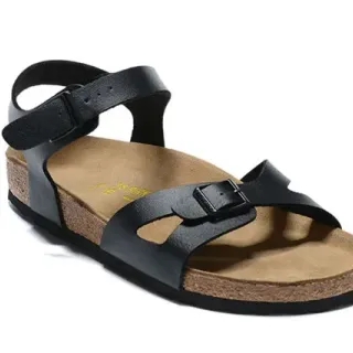 Birkenstock Mayari কালো কাজুয়াল স্যান্ডেল