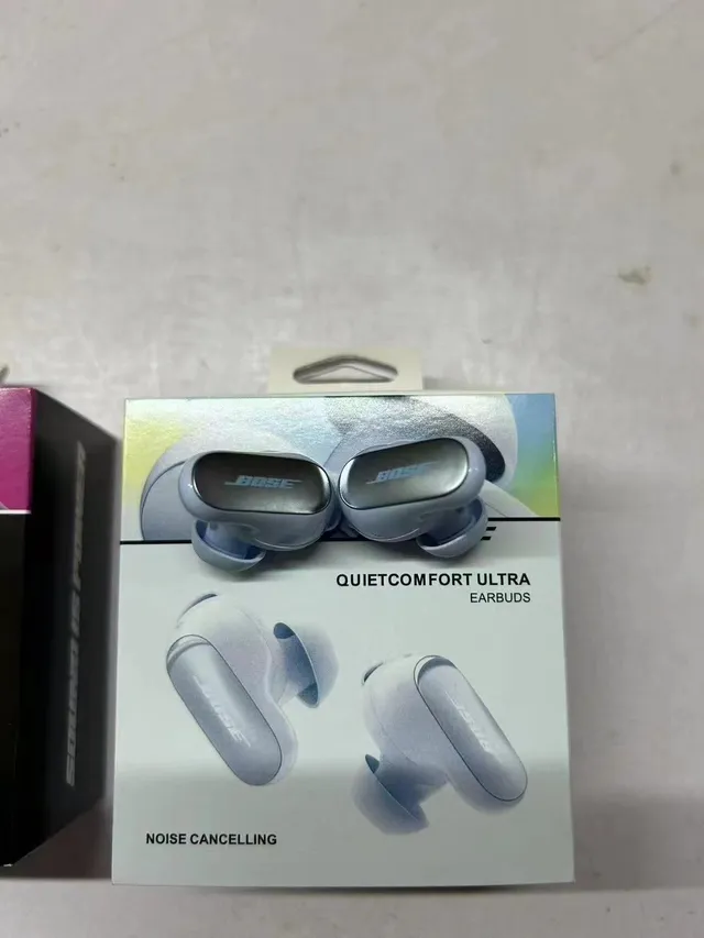 Bose Ultra Earbuds White Silver Compact Stem-Style Metallic Faceplate TWS Earbuds 4