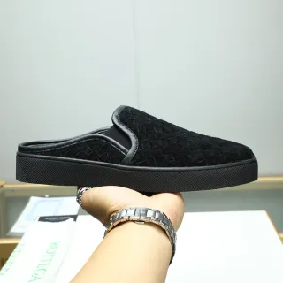 Bottega Veneta Cassette Woven Intrecciato Black Loafer