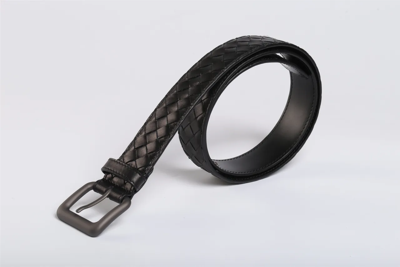 Bottega Veneta Intrecciato Ceinture en Cuir Tissé 5