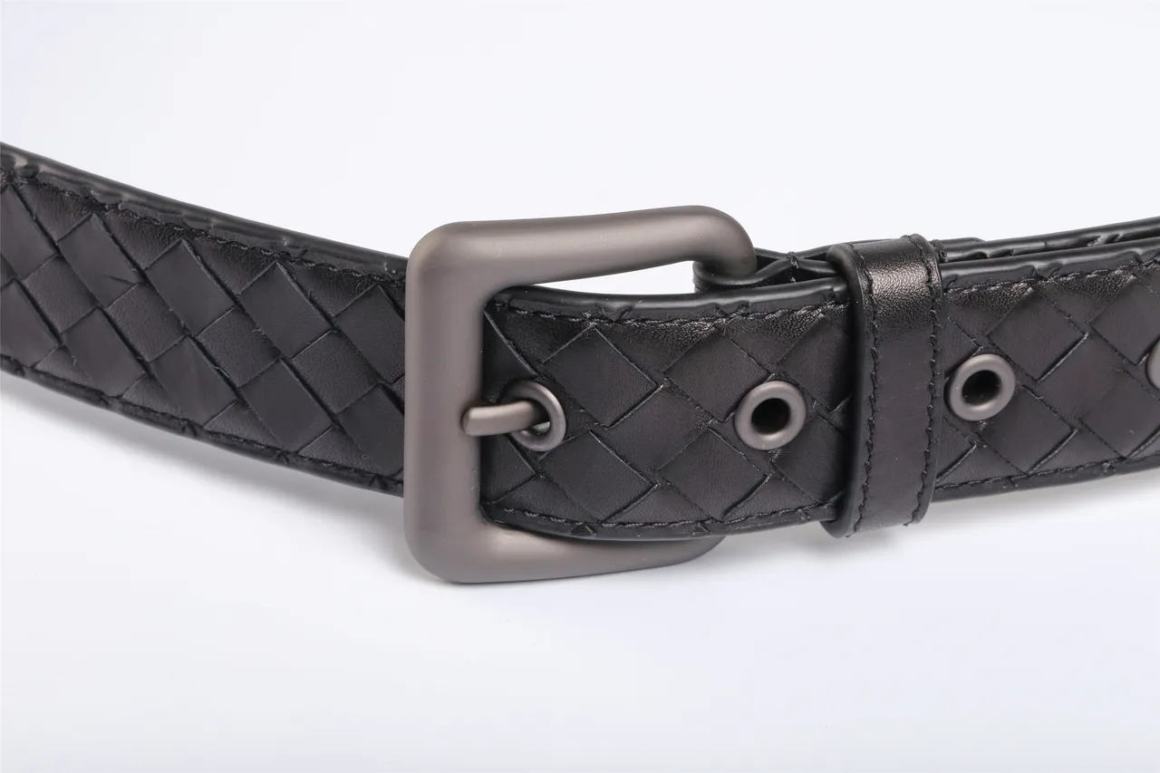Bottega Veneta Intrecciato Ceinture en Cuir Tissé 7