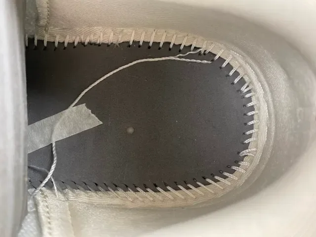 Burberry Beige Gray Low-Top Leather-and-Synthetic Upper Lifestyle Sneakers 8