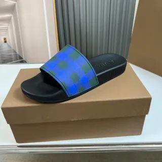 Burberry Check Strap Slide Slipper