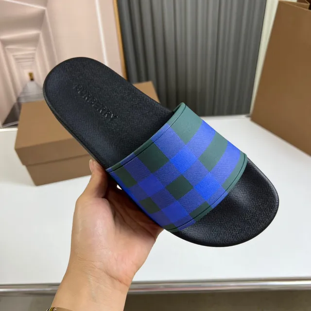 Burberry Check Strap Slide Slipper 7