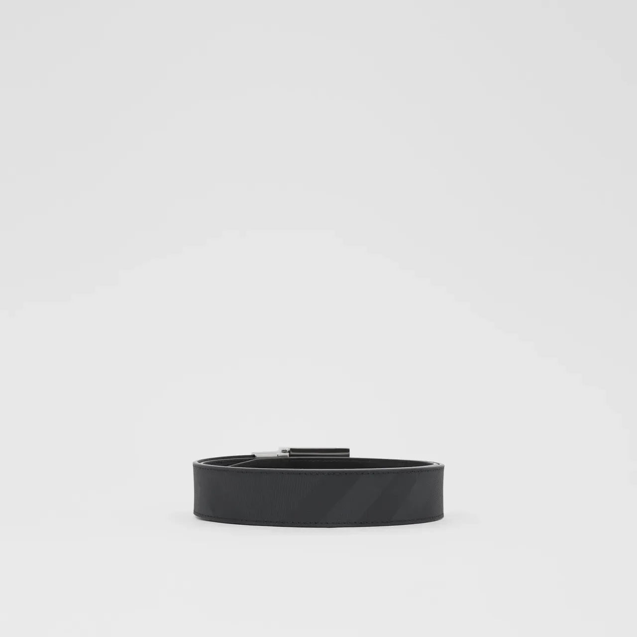 Burberry Knight Reversible Textured Leather Belt 4