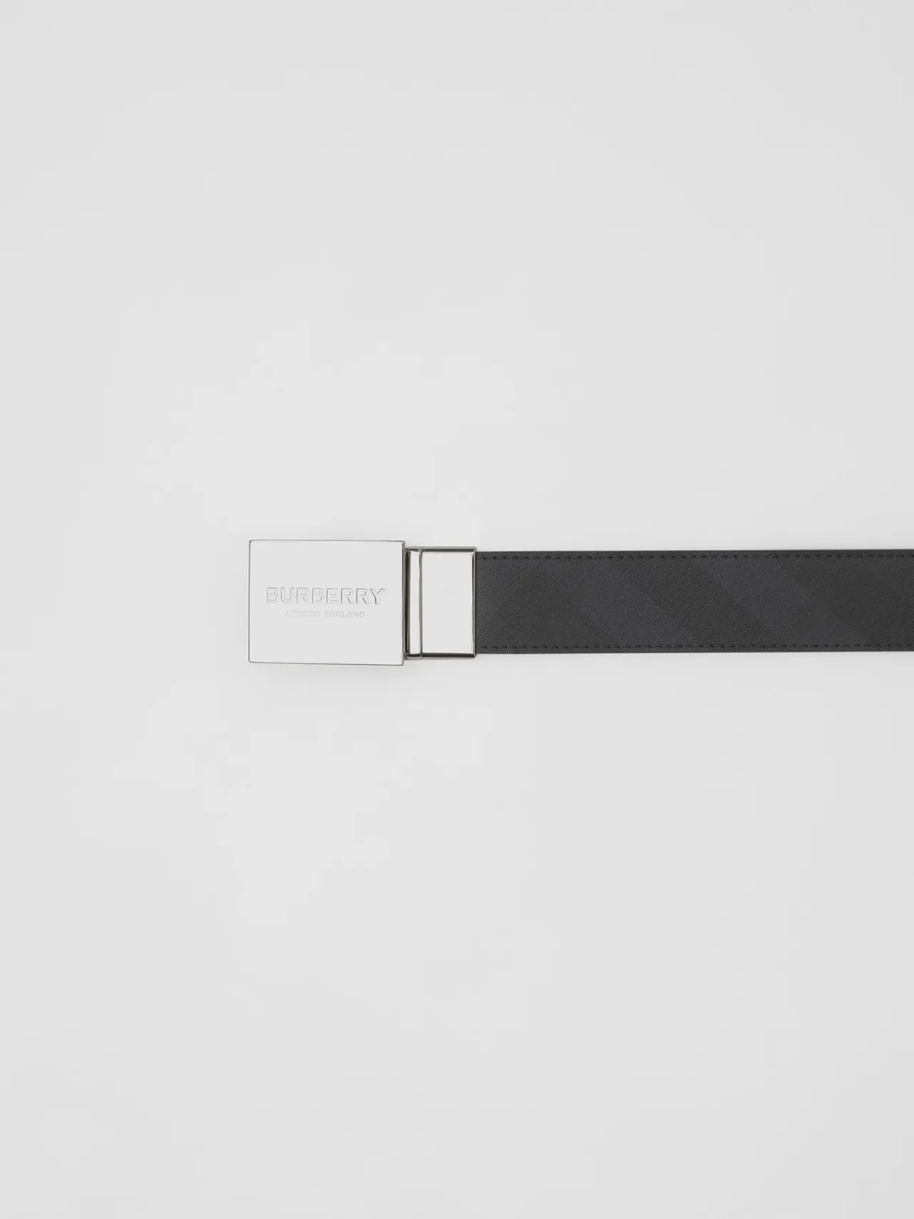 Burberry Knight Reversible Textured Leather Belt 7