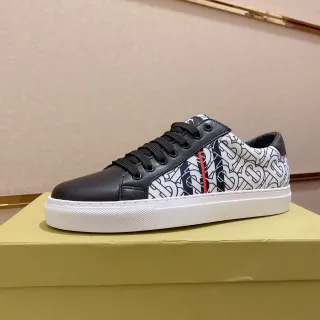 Burberry Monogram Sneaker Black and White Lifestyle Sneakers