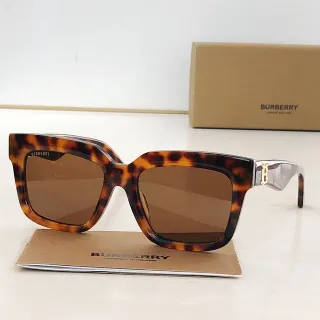 Burberry Oversized Square Tortoiseshell Sunglasses