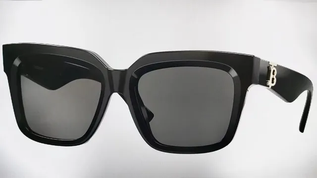 Burberry Oversized Square Tortoiseshell Sunglasses 2