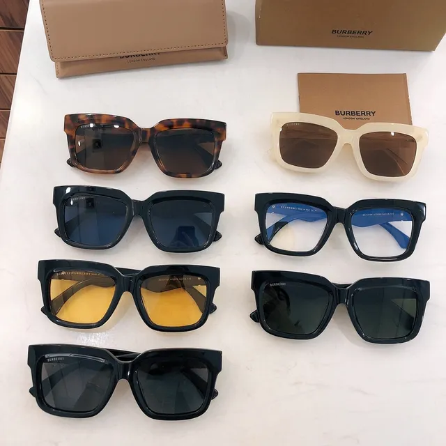 Burberry Oversized Square Tortoiseshell Sunglasses 3