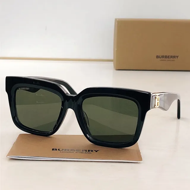 Burberry Oversized Square Tortoiseshell Sunglasses 5