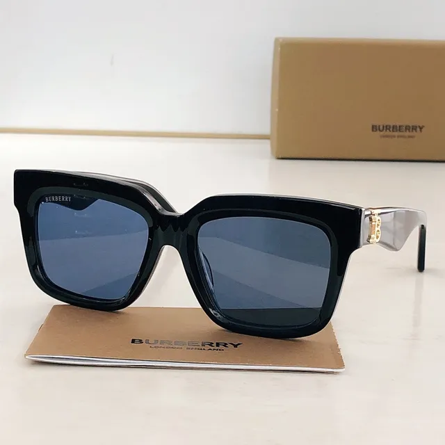 Burberry Oversized Square Tortoiseshell Sunglasses 8