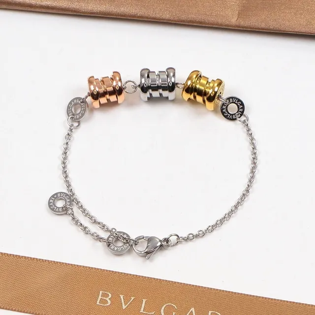 Bvlgari B.zero1 বহু-স্বরের টিউবুলার বীড ব্রেসলেটস 2