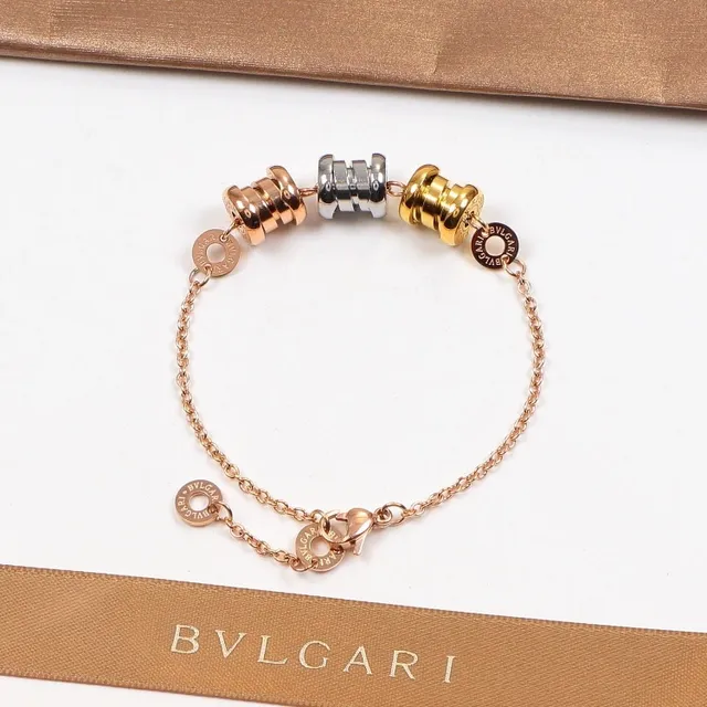 Bvlgari B.zero1 বহু-স্বরের টিউবুলার বীড ব্রেসলেটস 4