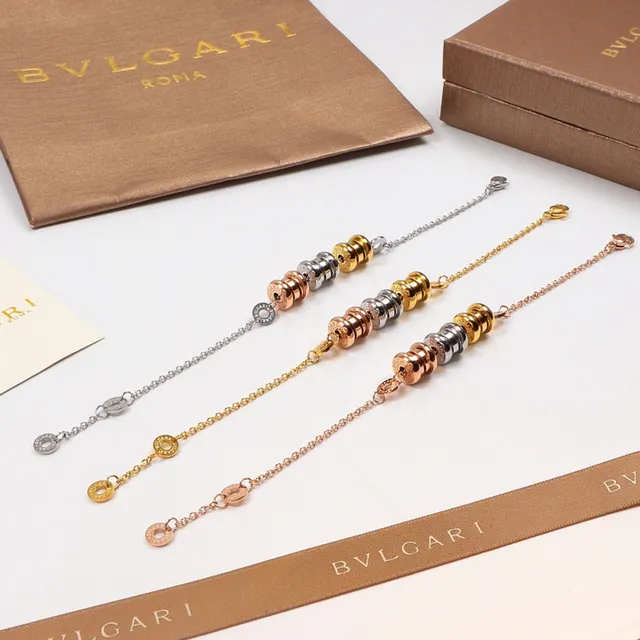 Bvlgari B.zero1 বহু-স্বরের টিউবুলার বীড ব্রেসলেটস 5