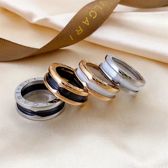 Bvlgari B.zero1 Rotating Gold-Tone and Black Ring 2