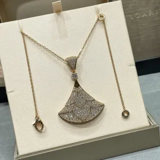 Bvlgari Divas’ Dream 扇形 Pavé 项链