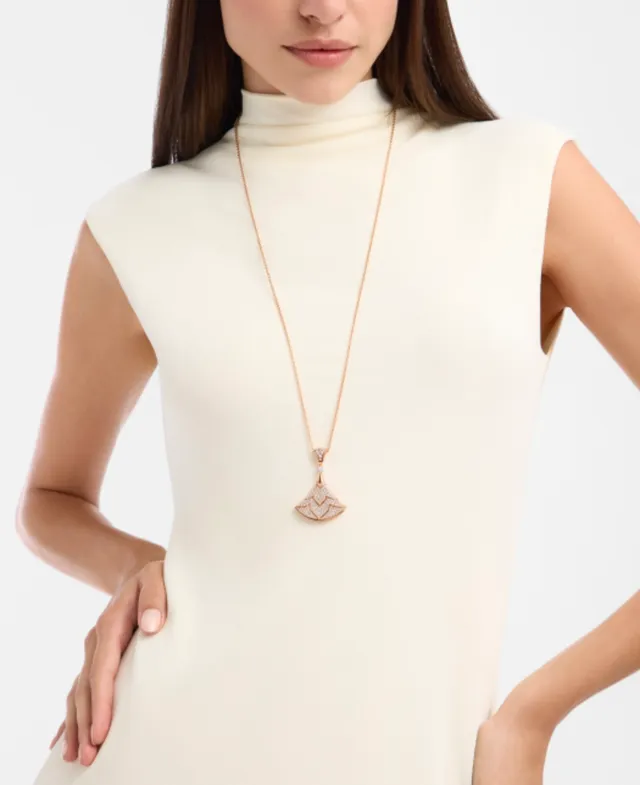 Bvlgari Divas’ Dream Colar em forma de leque Pavé 9