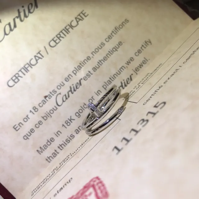 Cartier Juste un Clou Multi-Band Pavé Diamond Ring 3