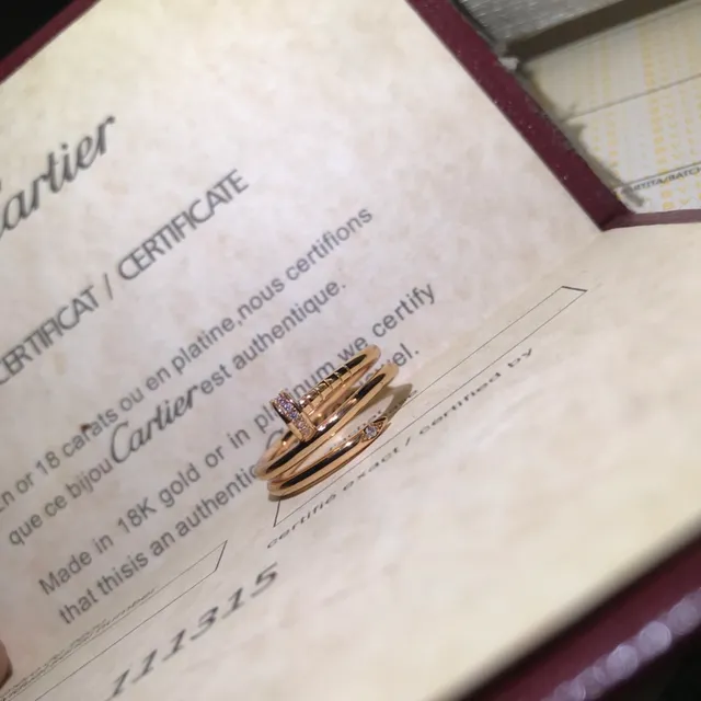 Cartier Juste un Clou Multi-Band Pavé Diamond Ring 4
