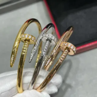 Cartier Juste un Clou Pavé Diamond Nail Bracelet