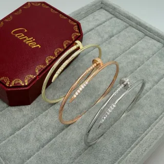 Cartier Juste un Clou Pavé pulseras con motivo de diamante en forma de uña