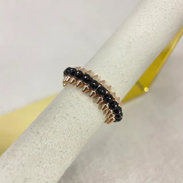 Cartier Juste un Clou Spiked Beaded Ring 4