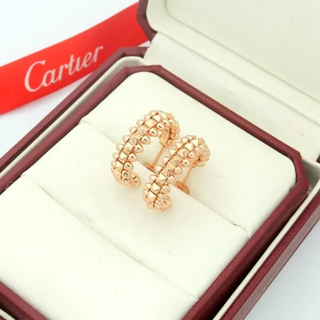 Cartier Juste un Clou أقراط حلقية مدببة 5