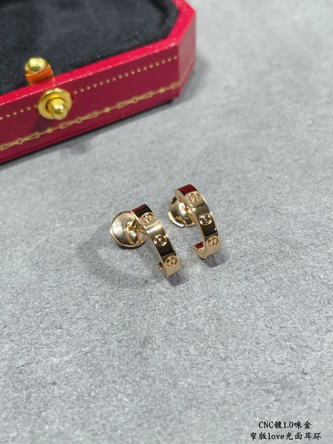 Cartier Love Aros finos polidos 4