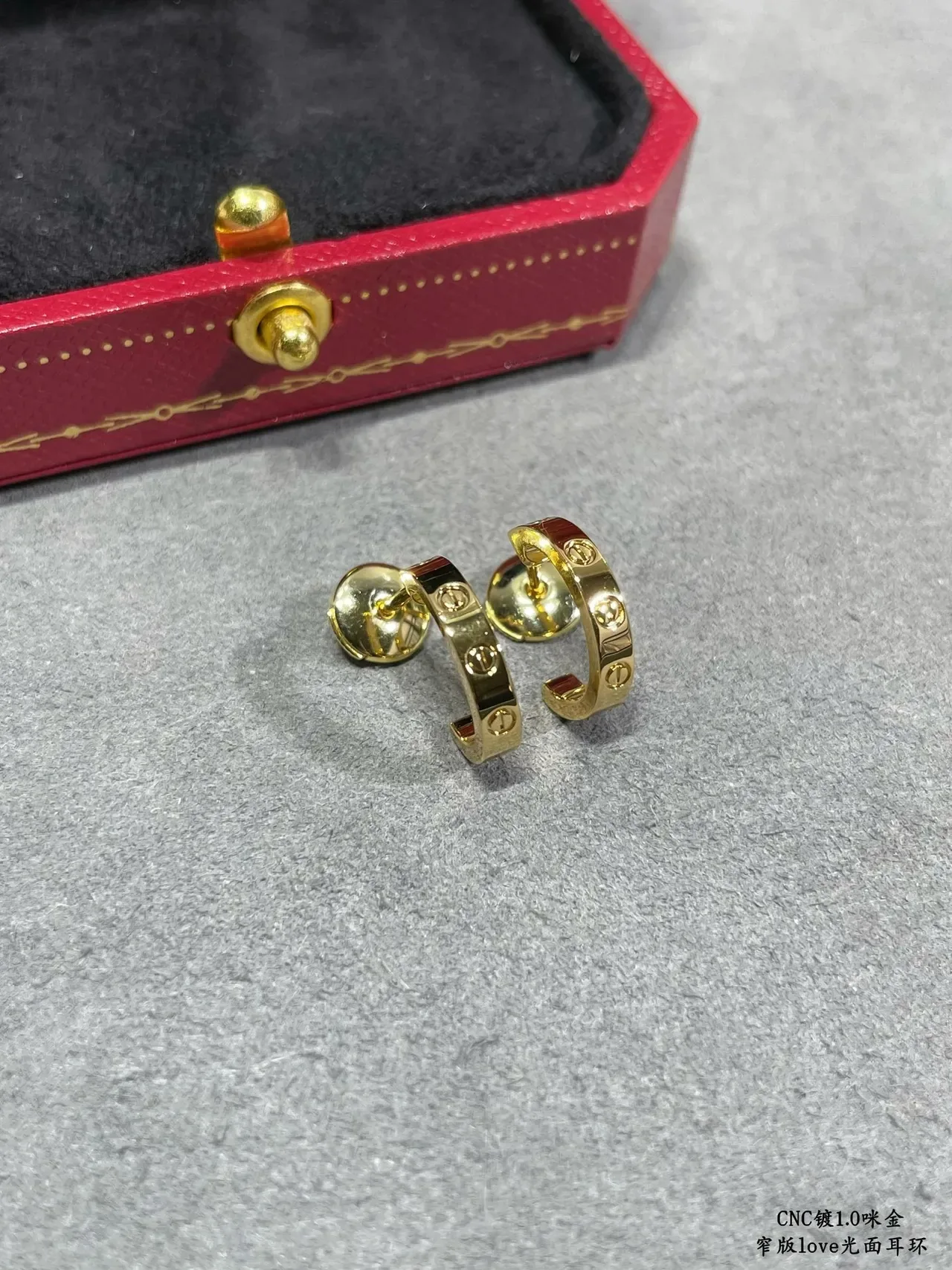 Cartier Love Aros finos polidos 5