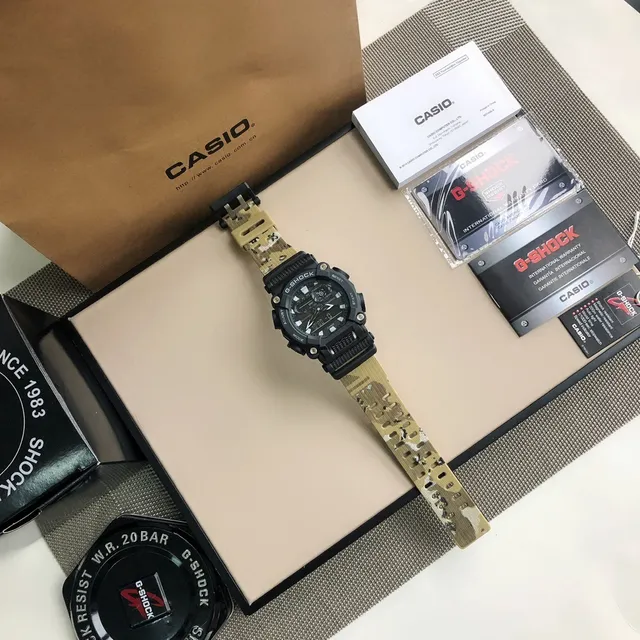 Casio G-Shock GA-100 Black Analog-Digital Sports Watch 3