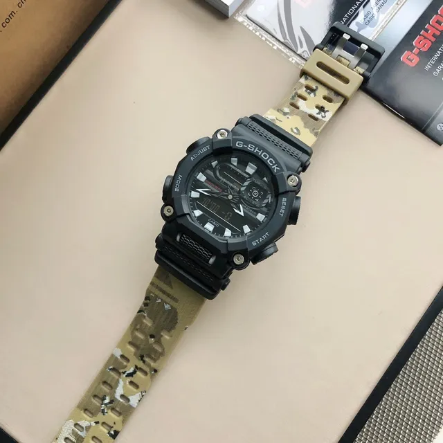 Casio G-Shock GA-100 Black Analog-Digital Sports Watch 8