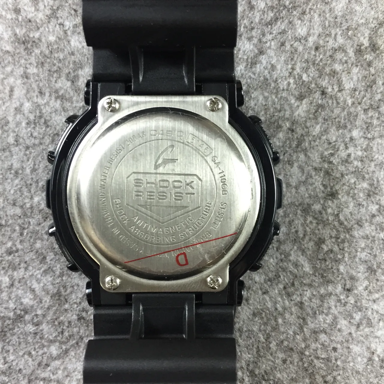 Casio G-Shock GA-100 Preto e Dourado Relógio Esportivo 9