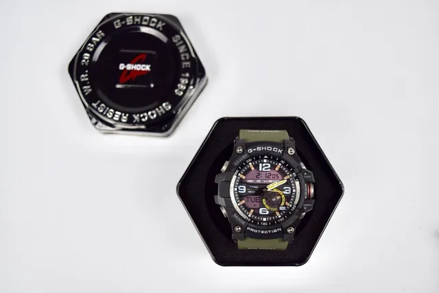 Casio G-Shock Mudmaster Black and Gold Sports Watch 10